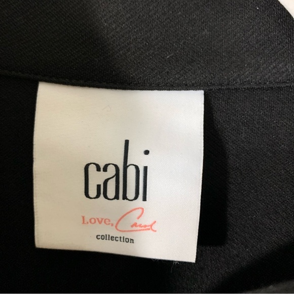 CAbi 3176 Convertible Zip Off Jacket Coat Black - Picture 13 of 15